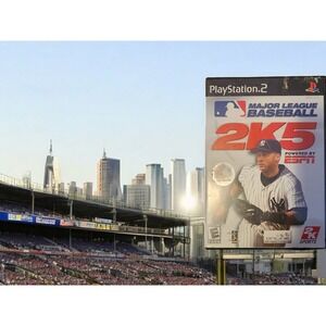 Major League Baseball 2K5 With Manual (Sony PlayStation 2, 2005) PS2